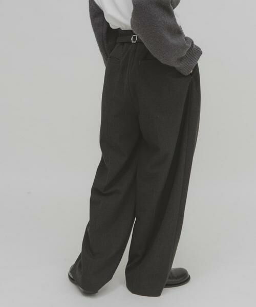 KBF / ケービーエフ その他パンツ | ウールライクブラッジュドパンツ | 詳細17