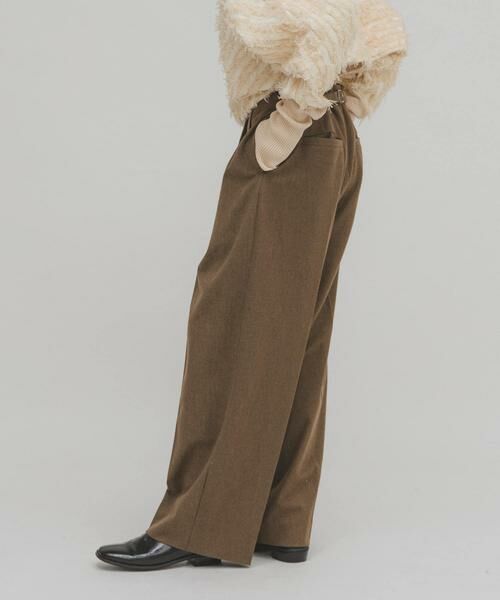 KBF / ケービーエフ その他パンツ | ウールライクブラッジュドパンツ | 詳細25