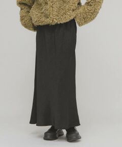 KBF / ケービーエフ スカート | クラッシュサテンナロースカート