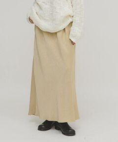 KBF / ケービーエフ スカート | クラッシュサテンナロースカート