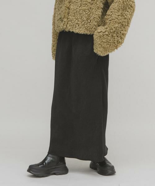 KBF / ケービーエフ スカート | クラッシュサテンナロースカート | 詳細1