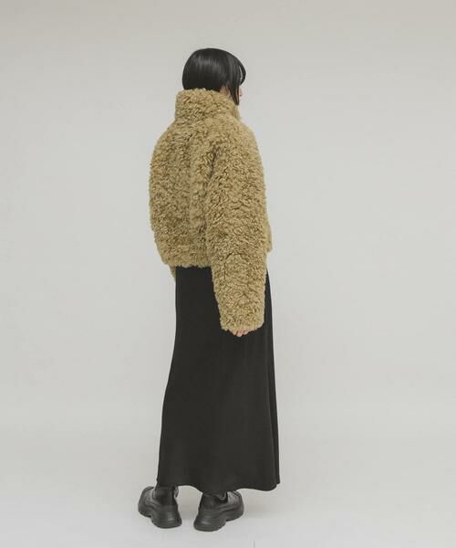 KBF / ケービーエフ スカート | クラッシュサテンナロースカート | 詳細6