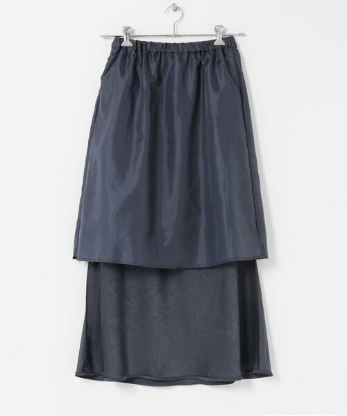 KBF / ケービーエフ スカート | クラッシュサテンナロースカート | 詳細18