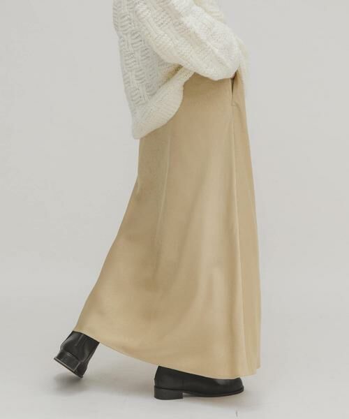 KBF / ケービーエフ スカート | クラッシュサテンナロースカート | 詳細25
