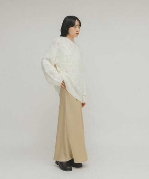 KBF / ケービーエフ スカート | クラッシュサテンナロースカート | 詳細27