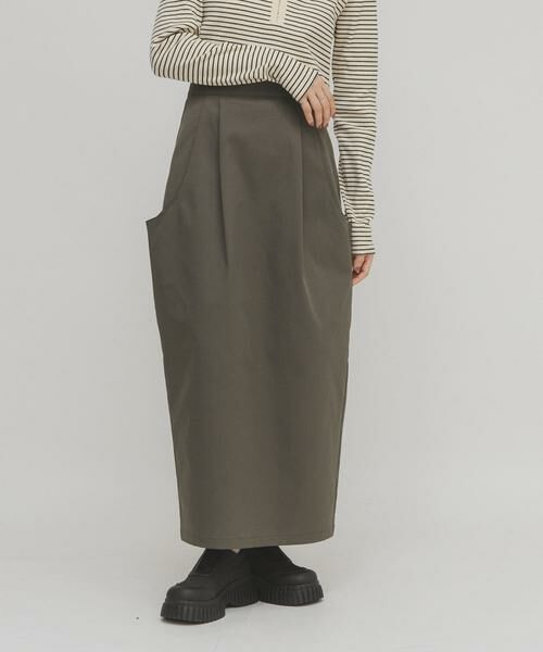 KBF / ケービーエフ スカート | ポケットディティールコクーンスカート | 詳細1