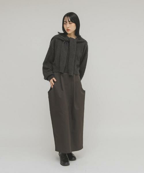 KBF / ケービーエフ スカート | ポケットディティールコクーンスカート | 詳細19