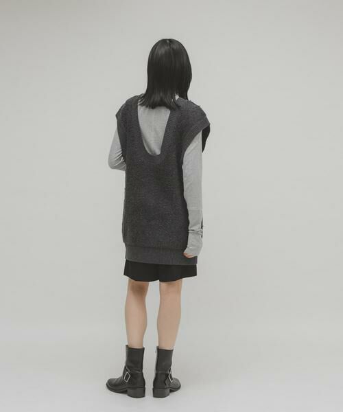 KBF / ケービーエフ ワンピース | 2WAYニットベストミニワンピース | 詳細7