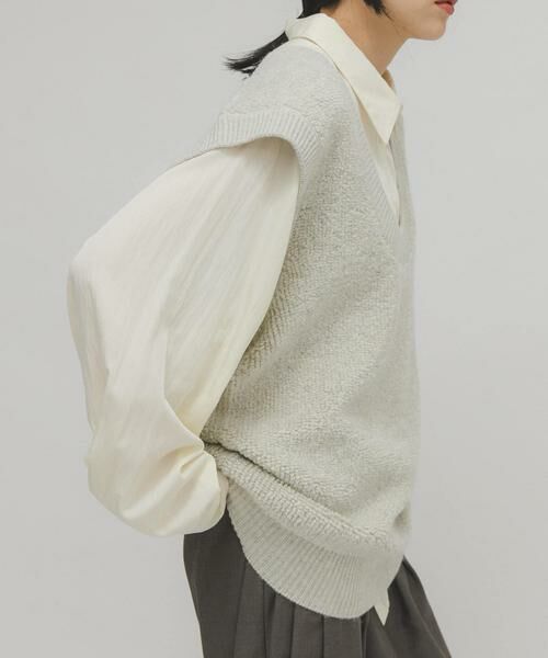 KBF / ケービーエフ ワンピース | 2WAYニットベストミニワンピース | 詳細16