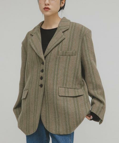 KBF / ケービーエフ その他アウター | ウールMIXテーラードジャケット | 詳細12