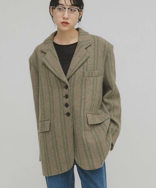 KBF / ケービーエフ その他アウター | ウールMIXテーラードジャケット | 詳細13