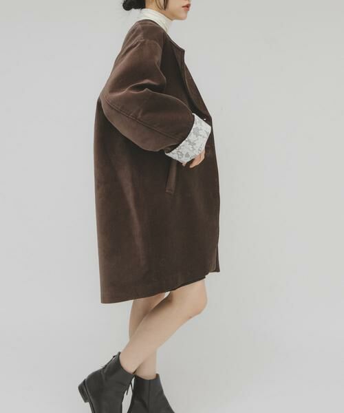 KBF / ケービーエフ その他アウター | ベロアBIGジャケット | 詳細3