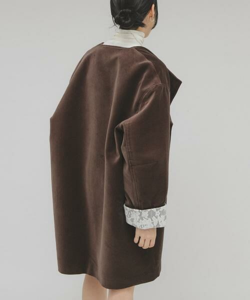 KBF / ケービーエフ その他アウター | ベロアBIGジャケット | 詳細4