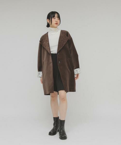 KBF / ケービーエフ その他アウター | ベロアBIGジャケット | 詳細5