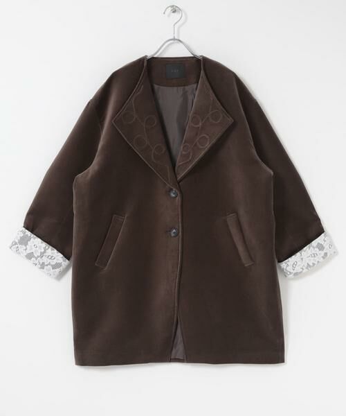 KBF / ケービーエフ その他アウター | ベロアBIGジャケット | 詳細8