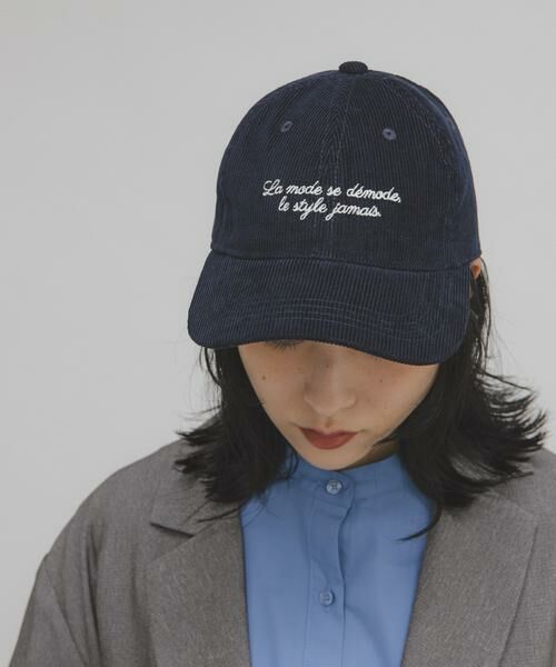 KBF / ケービーエフ キャップ | エンブロイダリーコーデュロイCAP | 詳細2