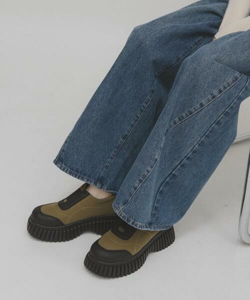 KBF / ケービーエフ スニーカー | チャンキーソールパファースリッポン | 詳細3