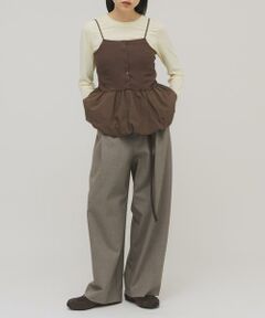 KBF / ケービーエフ Tシャツ | バルーンビスチェSETトップス