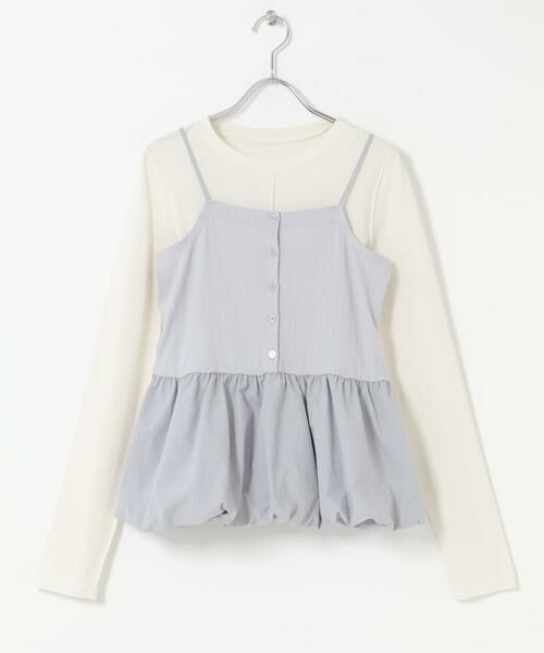 KBF / ケービーエフ Tシャツ | バルーンビスチェSETトップス | 詳細22