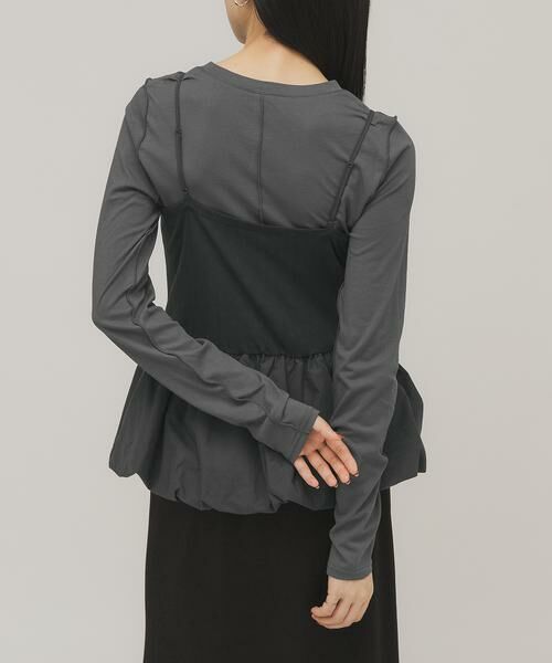 KBF / ケービーエフ Tシャツ | バルーンビスチェSETトップス | 詳細25