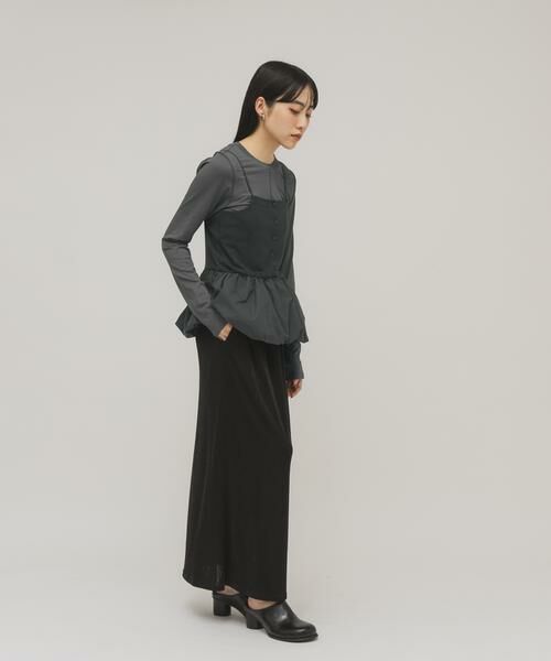 KBF / ケービーエフ Tシャツ | バルーンビスチェSETトップス | 詳細29