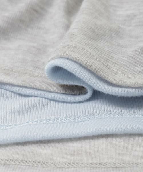 KBF / ケービーエフ Tシャツ | バイカラーレイヤードカットソー | 詳細22