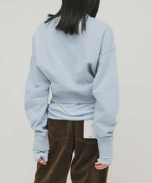 KBF / ケービーエフ スウェット | コンパクトフォルムスウェット（ライトブルー）