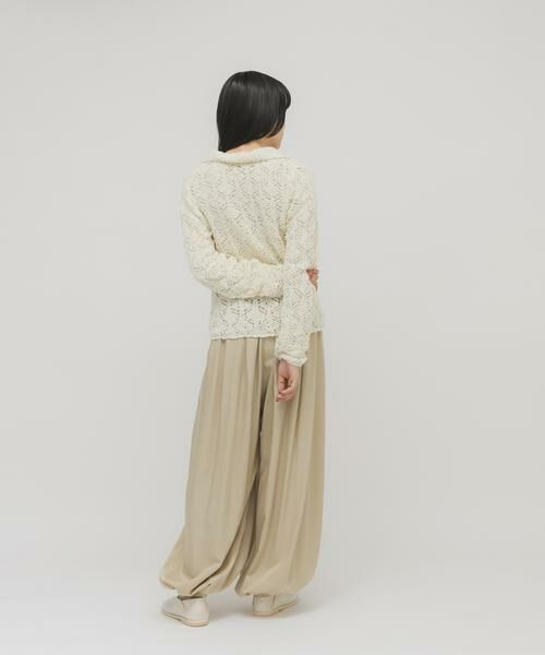 KBF / ケービーエフ ニット・セーター | クロシェレースニットシャツ | 詳細18