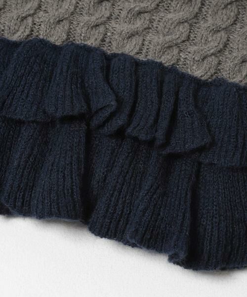 KBF / ケービーエフ ニット・セーター | 2WAYフリルニットベスト | 詳細10