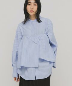 KBF / ケービーエフ シャツ・ブラウス | スカートビスチェSETシャツ