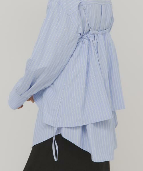 KBF / ケービーエフ シャツ・ブラウス | スカートビスチェSETシャツ | 詳細1