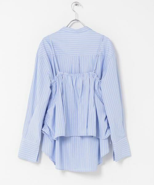 KBF / ケービーエフ シャツ・ブラウス | スカートビスチェSETシャツ | 詳細10