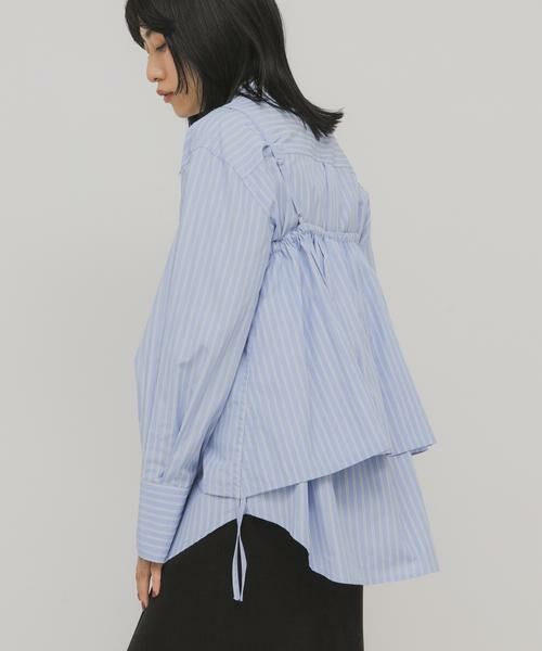 KBF / ケービーエフ シャツ・ブラウス | スカートビスチェSETシャツ | 詳細3