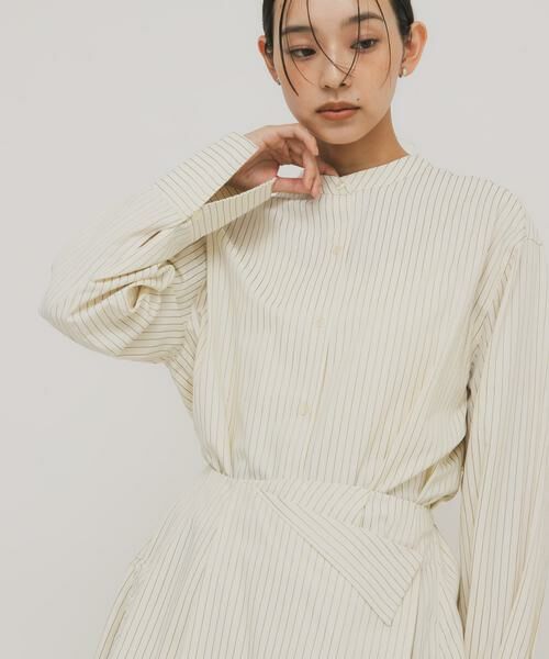 KBF / ケービーエフ シャツ・ブラウス | スカートビスチェSETシャツ | 詳細13