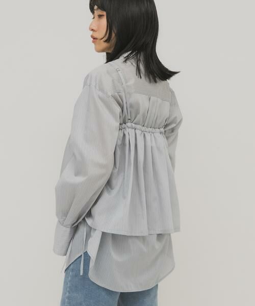KBF / ケービーエフ シャツ・ブラウス | スカートビスチェSETシャツ | 詳細25