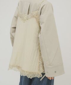 KBF / ケービーエフ キャミソール・チューブトップ | ヴィンテージライクレースキャミソール