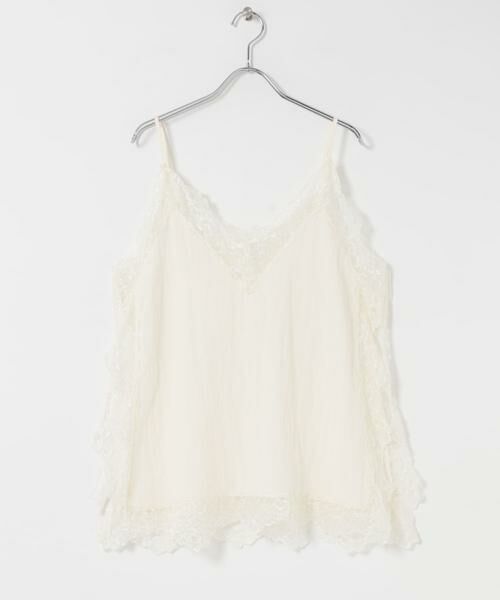 KBF / ケービーエフ キャミソール・チューブトップ | ヴィンテージライクレースキャミソール | 詳細16
