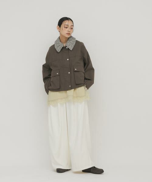 KBF / ケービーエフ キャミソール・チューブトップ | ヴィンテージライクレースキャミソール | 詳細24