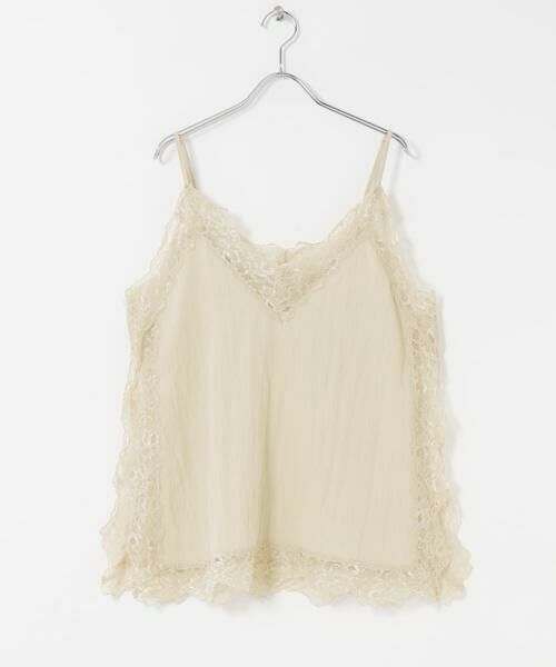 KBF / ケービーエフ キャミソール・チューブトップ | ヴィンテージライクレースキャミソール | 詳細25
