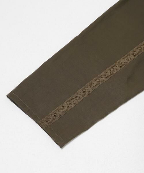 KBF / ケービーエフ シャツ・ブラウス | ルーズサテンシャツ | 詳細9