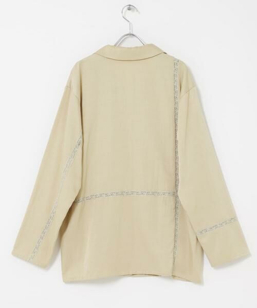 KBF / ケービーエフ シャツ・ブラウス | ルーズサテンシャツ | 詳細19