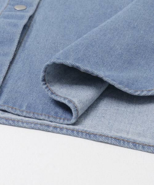 KBF / ケービーエフ シャツ・ブラウス | パッチワークBIGデニムシャツ | 詳細10