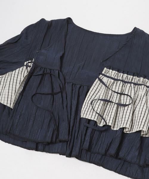 KBF / ケービーエフ シャツ・ブラウス | フリルレイヤードブラウス | 詳細10