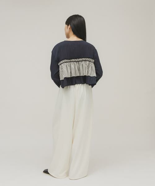 KBF / ケービーエフ シャツ・ブラウス | フリルレイヤードブラウス | 詳細7