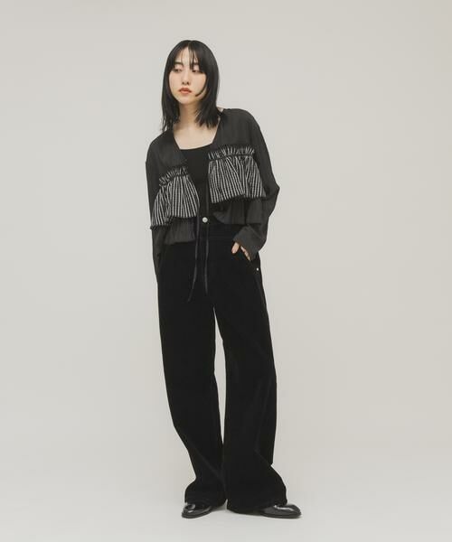 KBF / ケービーエフ シャツ・ブラウス | フリルレイヤードブラウス | 詳細26