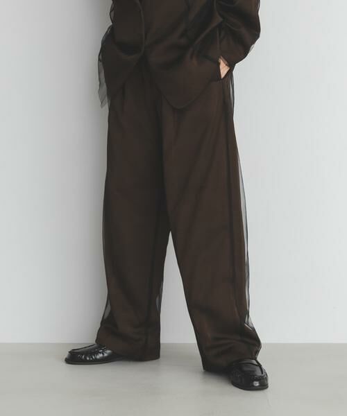 KBF / ケービーエフ その他パンツ | サテンチュールパンツ | 詳細1