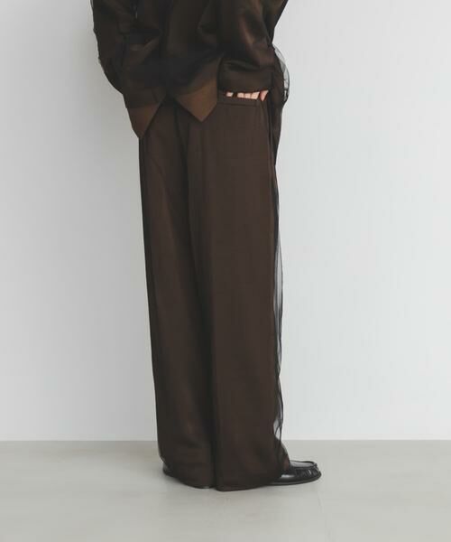 KBF / ケービーエフ その他パンツ | サテンチュールパンツ | 詳細2