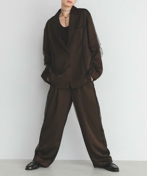 KBF / ケービーエフ その他パンツ | サテンチュールパンツ | 詳細3