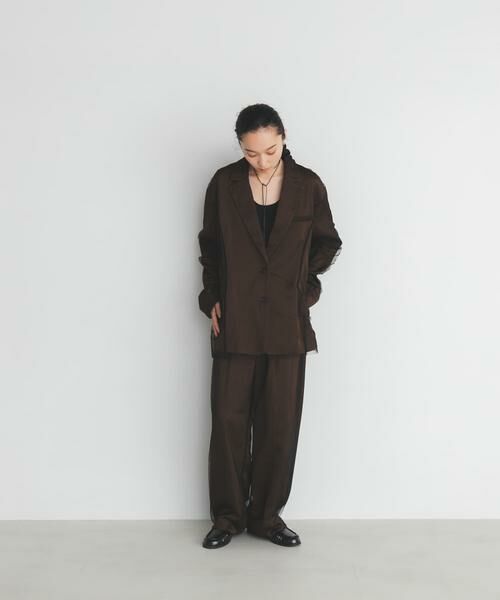 KBF / ケービーエフ その他パンツ | サテンチュールパンツ | 詳細4