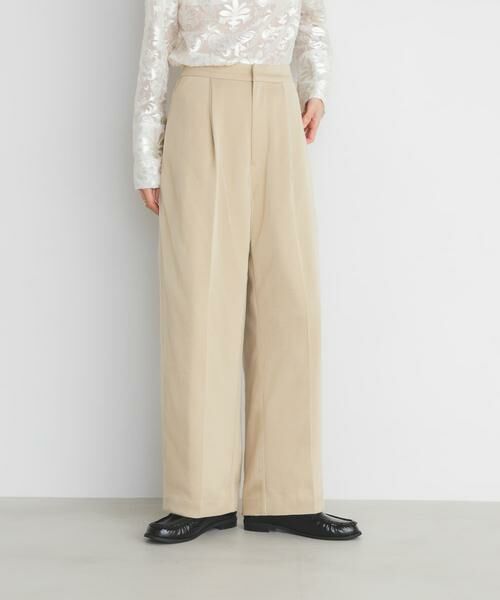 KBF / ケービーエフ その他パンツ | サテンチュールパンツ(ベージュ)